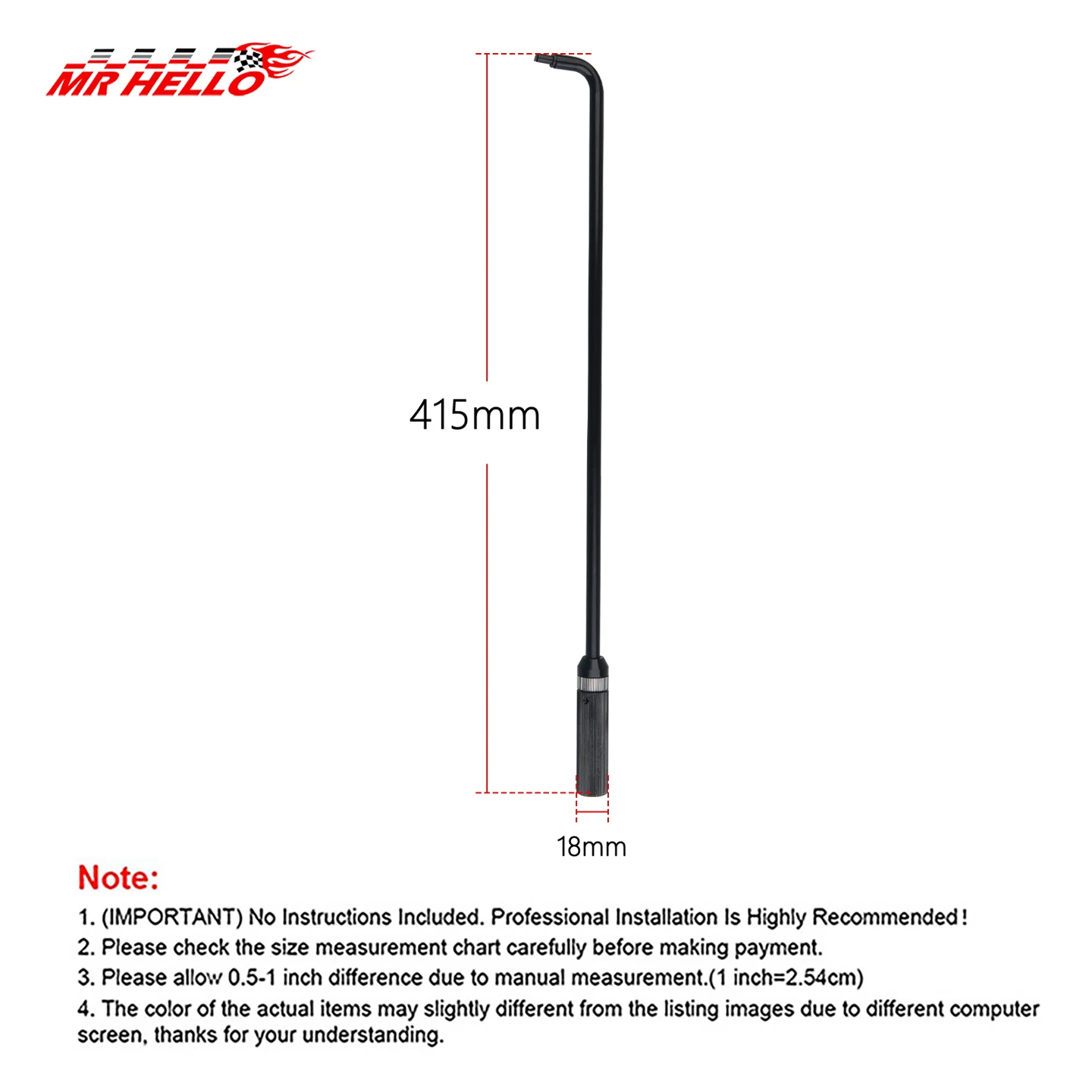 Инструмент для регулировки пилотного винта карбюратора 415 мм 110 °   Угловая металлическая универсальная головка для снегохода ATV UTV