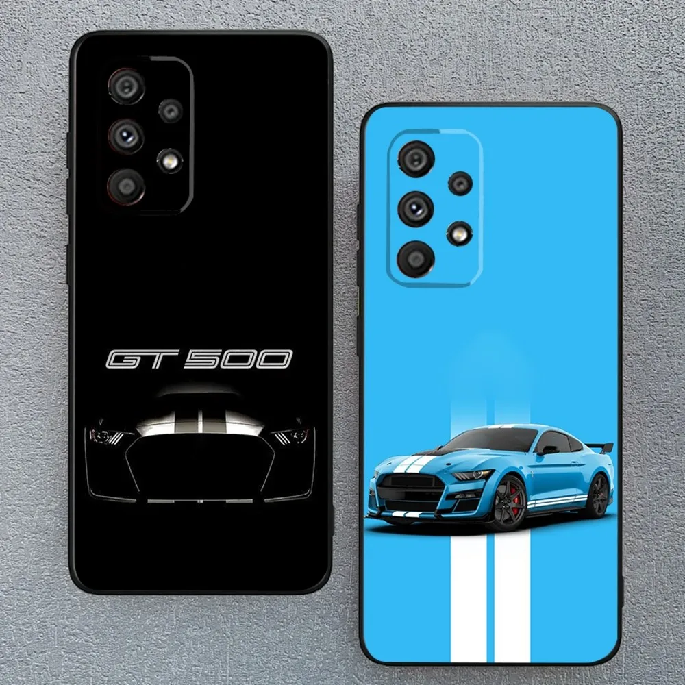 

Cool Car S-ShelbyS-S M-MustangS-S GT Phone Case For Samsung Galaxy A13,A21s,A22,A31,A32,A52,A53,A71,80,91 Soft Black Phone Cover