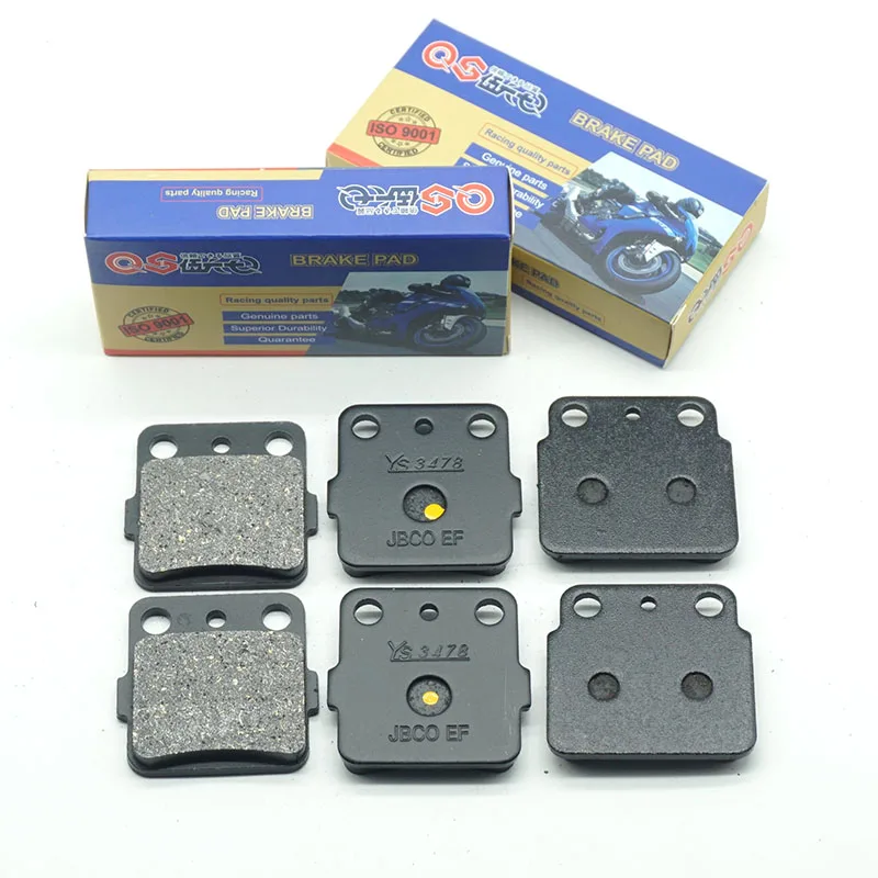 Motorcycle Front Rear Brake Pads for ARCTIC CAT DVX400 Sport 2004-2008 Tony Stewart Edition 2007 DVX 400