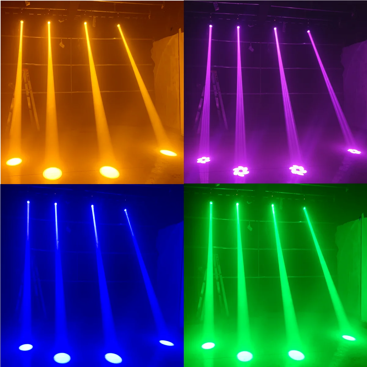 Imagem -03 - Mini Led Moving Head Light 150w Beam Mais Spot 18 Prismas Rotativas Dmx Stage Effect Disco dj Bar Pcs