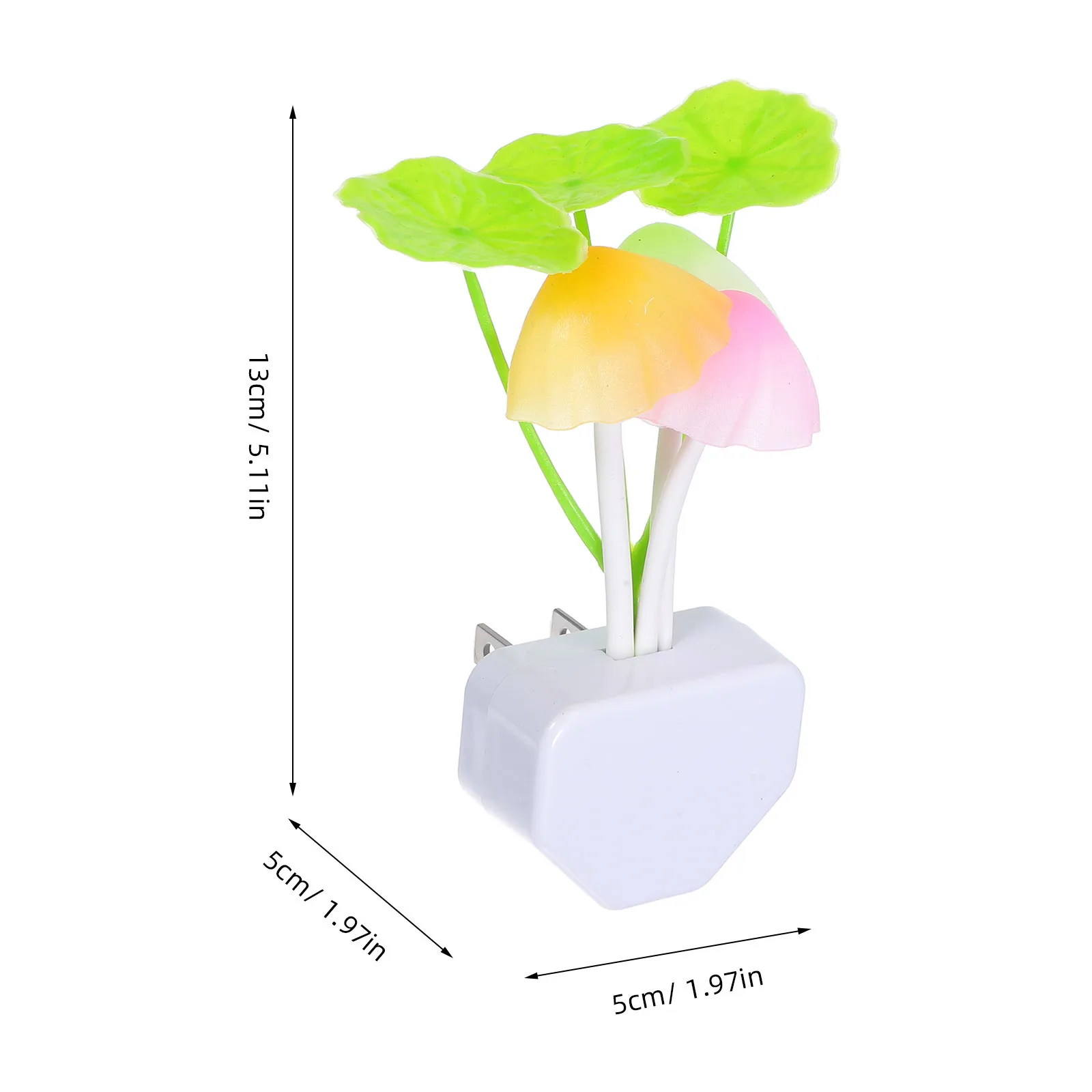 3個入り キノコ型ナイトライト LED電球 暖色系 ノンフリッカー 目に優しい 寝室用ナイトランプ ソフトグロー 装飾ムード照明