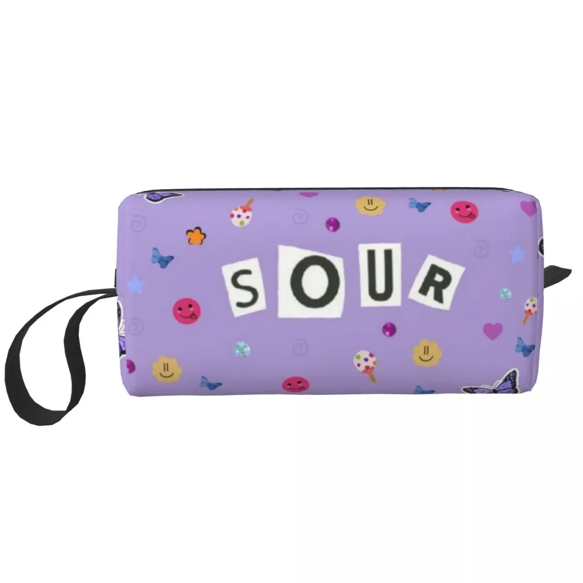 

Olivia Vampire Rodrigos Sour Makeup Bag Pouch Cosmetic Bag Men Women Toiletry Bag Dopp Kit