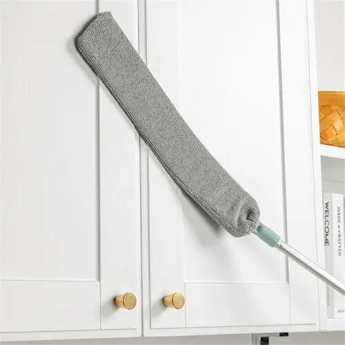Long Handle Dust Brush Flexible Bedside Dust Brush Household Gap Telescopic Sofa Gap Microfibre Duster Hand Artifact Cleaning