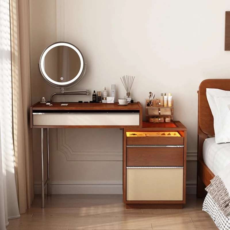 

Modern Luxury Makeup Vanity Dressing Table Toiletries Dressers For Bedroom Furniture Dresser Storage Locker Drawers Desk