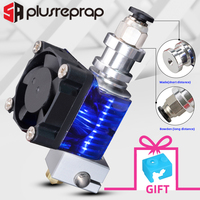 V6 J-head 12V 24V All metal Hotend Wade or Bowden Extruder Heater Thermistor Fan Nozzle Heat sink for 1.75/ 3mm 3D Printer Part