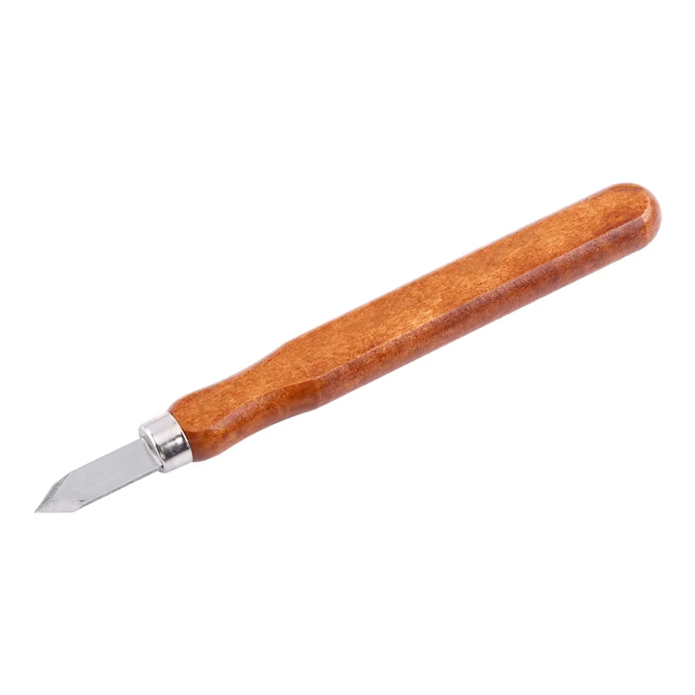 12pcs Wood Handle Wood Carving Knife Set Multipurpose Blades Professional Grade Steel Sculpting Knife Kit