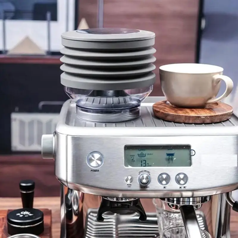 U0DE Coffee Grounds ضاغط وملحقات قهوة منظف لفة تنظيف لفة