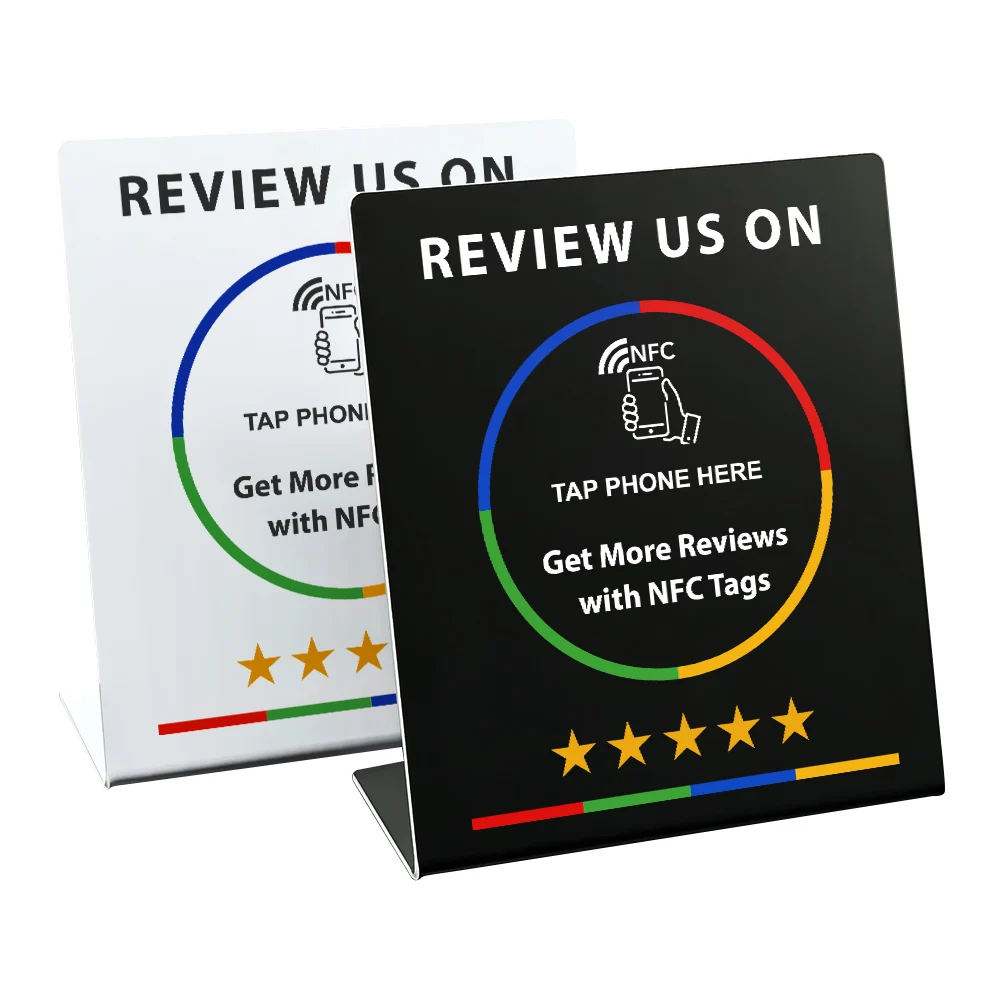NFC Tags Programmable Reviews Stand ntag215 PVC Card NFC Tags Programmable Waterproof 13.56mhz NFC215 chip 504Bytes Social Media