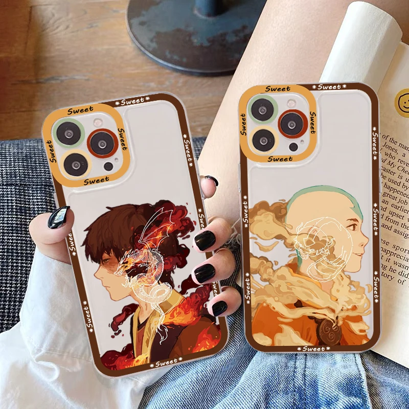 Avatar the Last Airbender Phone Case for iPhone 11 12 13 Mini Pro Max 14 Pro Max Case shell