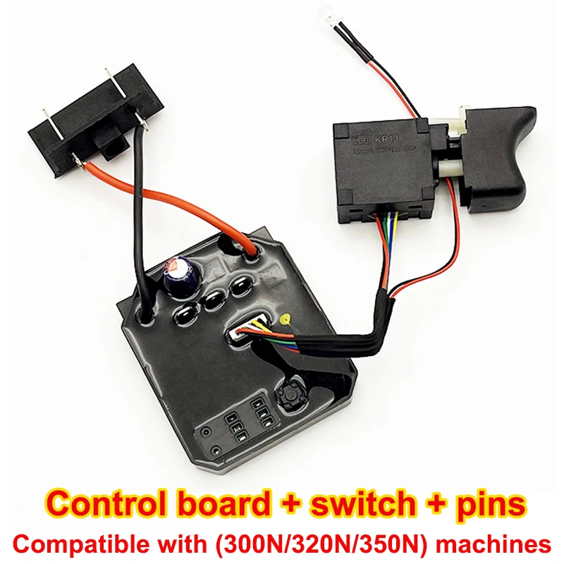 1 Sets Control Board+Switch+Pins For Dayi 2106 Brushless Electric Wrench Motherboard Accessories Switch Drive Board Controlle