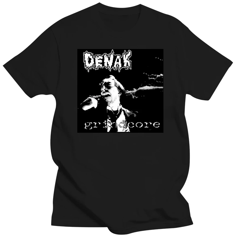 DENAK - Grindcore Shirt - Grind, Punk, Crust, Carcass Grinder, Dahmer, New Fashion Mens Short Sleeve T shirt Cotton T Shirts