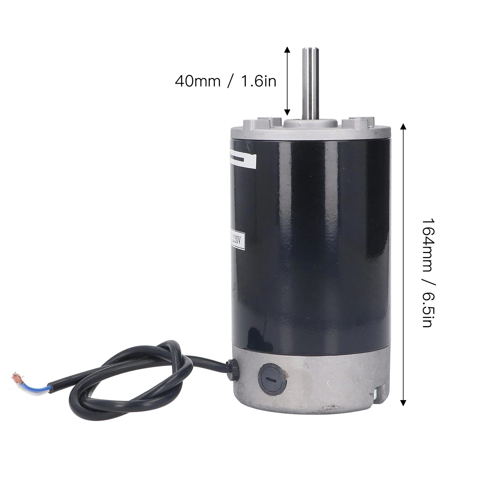 750W Mini Lathe Motor Replacement 6000RPM High Speed Metal Lathe Electric  Motor with 40mm Shaft 750W Motor Machine Tool Motor