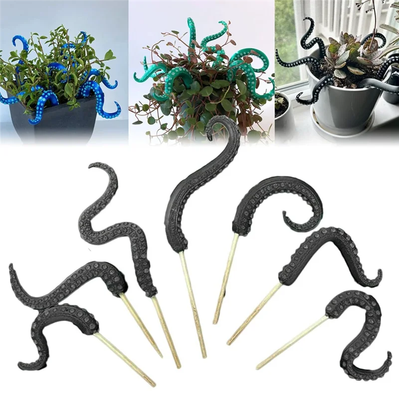 

ABSS-Tentacle Украшение Растения, Осьминог Растение Щупальца Арт Осьминог Украшение Интерьера Сад, Растительные Украшения