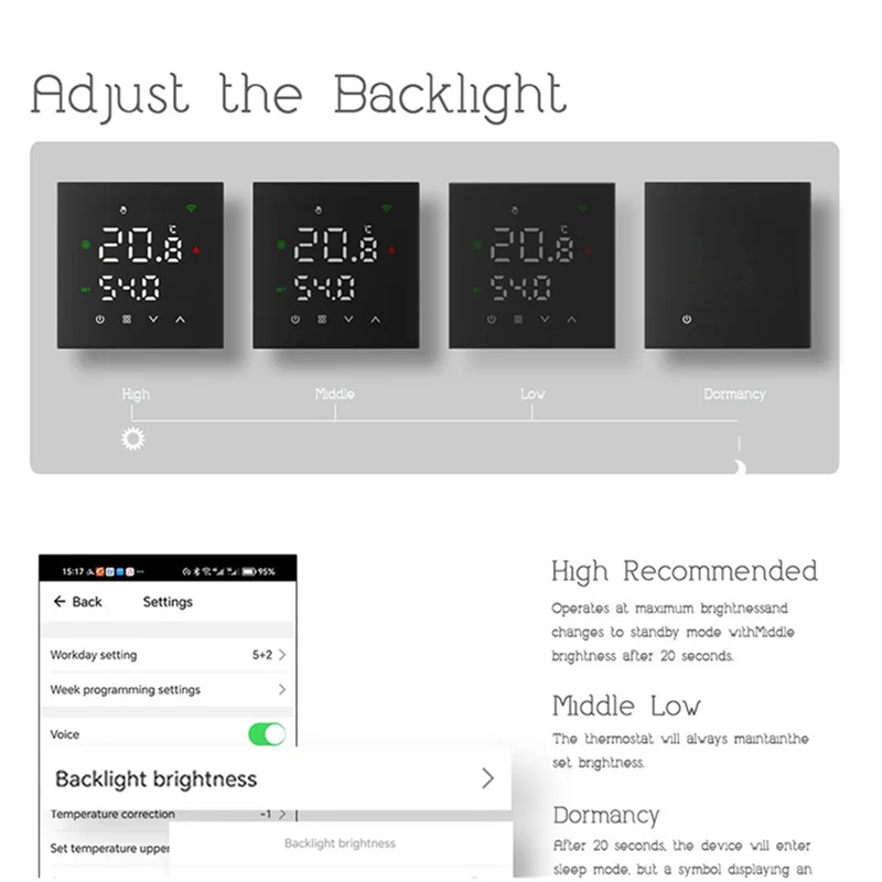 A32T-سخان المرجل الذكي التحكم في درجة الحرارة التبديل تويا واي فاي لجوجل المنزل اليكسا متوافق استبدال A-New أليس