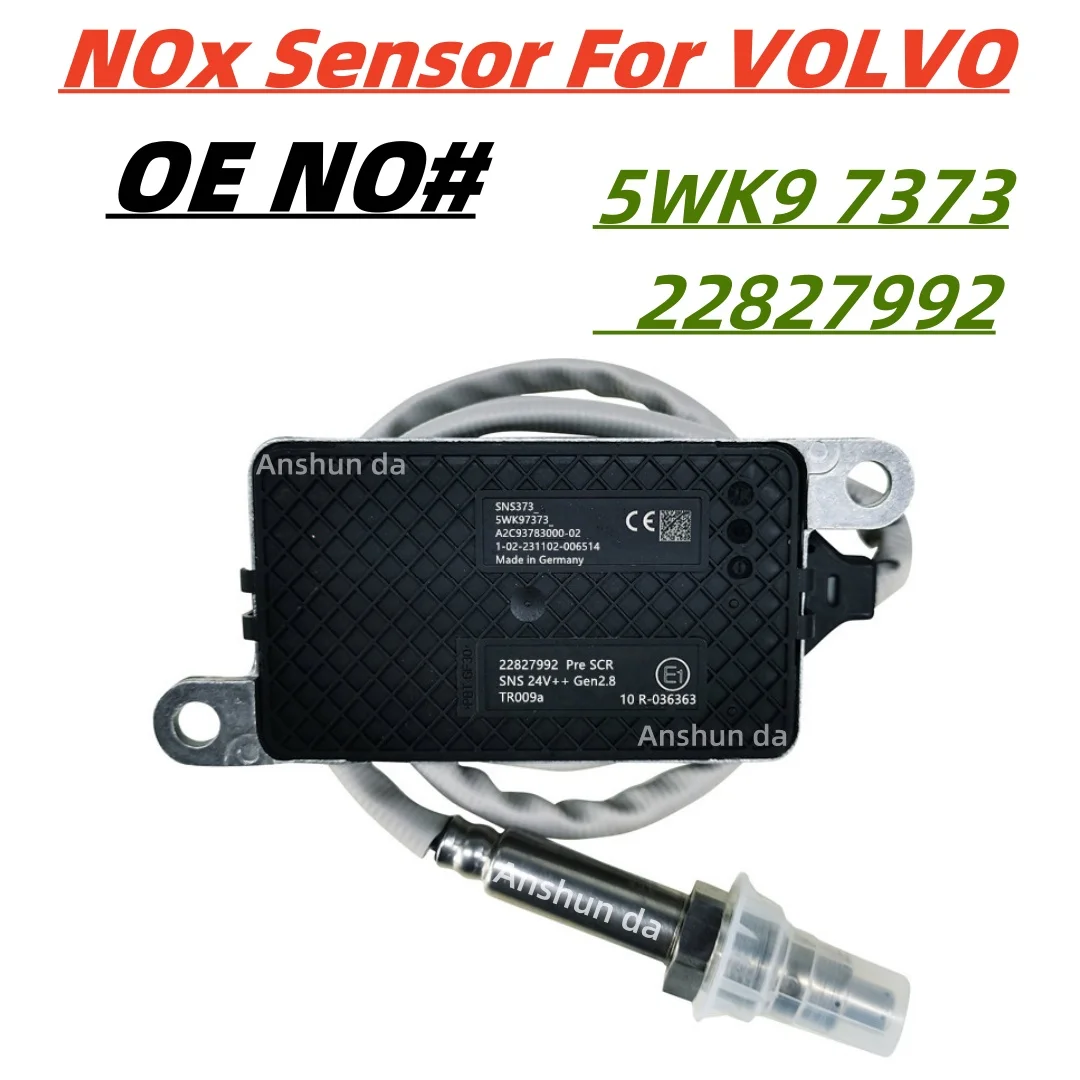 5WK97373 5WK9 7373 22827992 A2C93783000-02 Nitrogen Oxygen NOx Sensor24V For Volvo Bus Euro 5 6