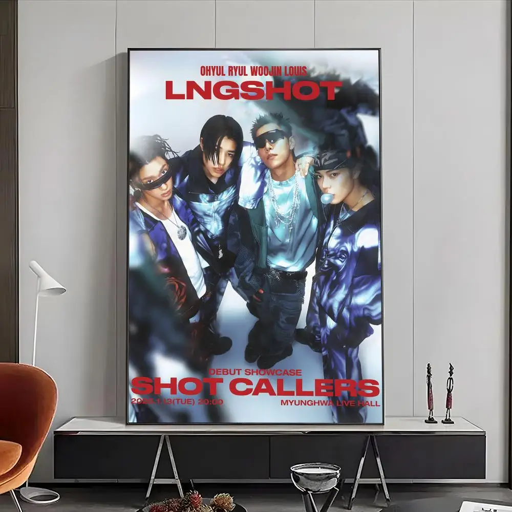 Boy Group LNGSHOT Poster High-definition posters, wall art for living room and home decor. - view 6