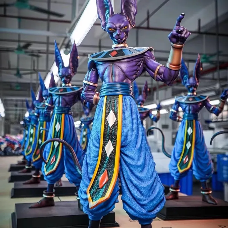 

Игрушки 50 см Beerus Dragon Ball Z Аниме Фигурка Beerus Birusu Gods of Destruction Фигурка Статуя из ПВХ Коллекция Модель Декор Подарок