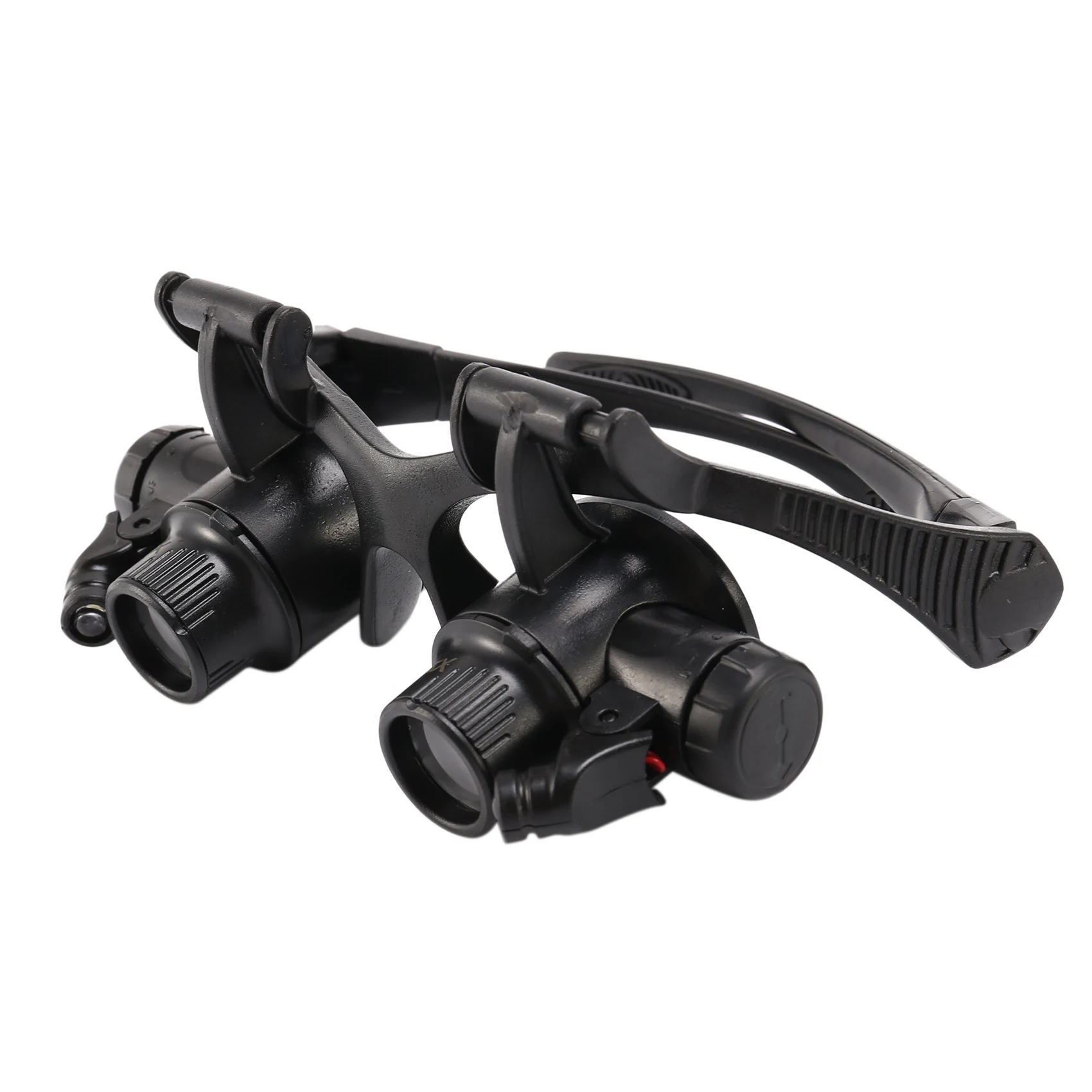 Narzędzia zegarmistrzowskie Zestaw narzędzi do naprawy zegarków Lupa na głowę z oświetleniem LED 10x