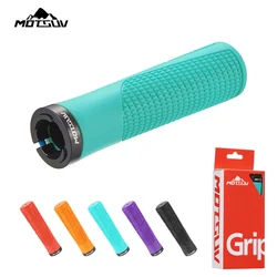 MOTSUV 1 Pair Mountain Bike Bicycle Handlebar Grip,Soft Rubber,MTB Anti-skid ,Comfortable,Lockable