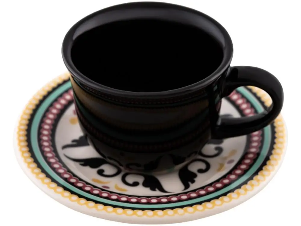 طقم فناجين قهوة أكسفورد ، 65 ، 6 من فلوريس