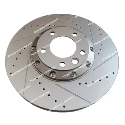 2pc Brake Discs Rotor For Cayenne 955 Turbo S / 957 Sea Shipping