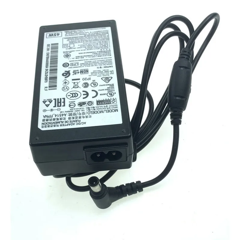 14V 3.22A 45W Original Switching AC/DC Adapter Charger For Samsung HW-J250 T24D391 A4514_FPN A4514_DSM A4514-FPNA A3514-FPN