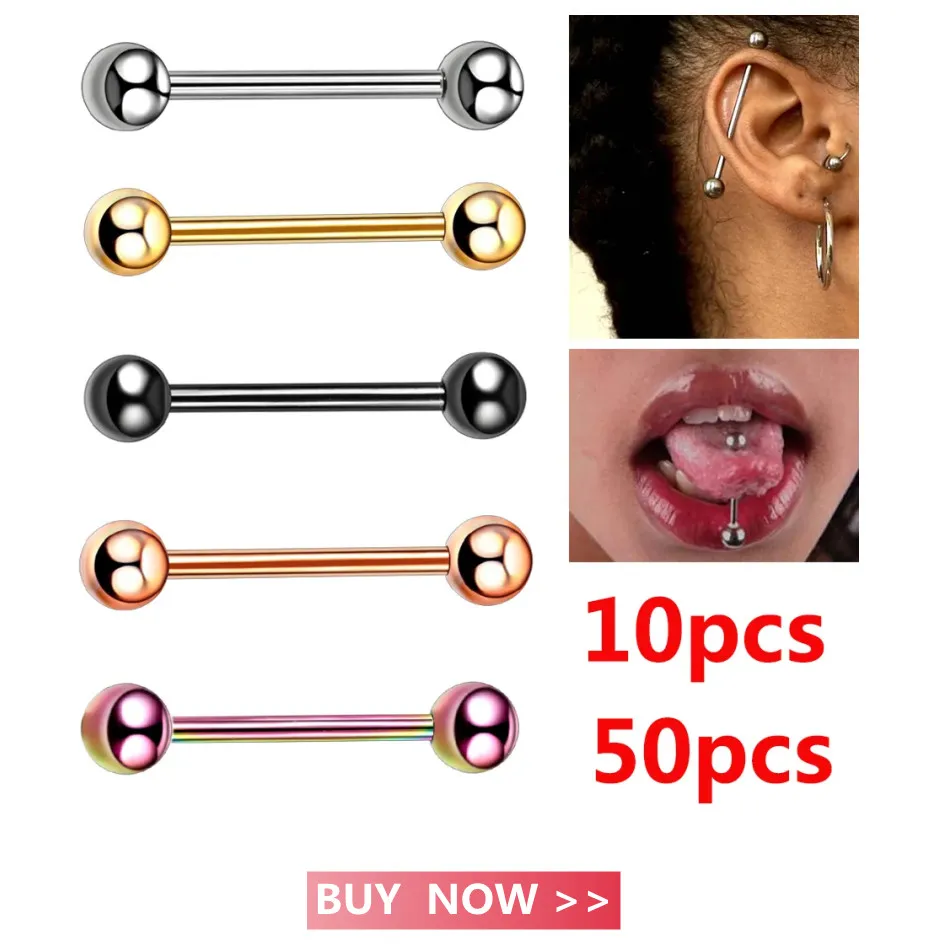 10 Stück Scharniersegment Nasenring Edelstahl Nasenring Septum Clicker Piercing Lippe Ohrknorpel Helix Körperpiercing Schmuck – Detail 14