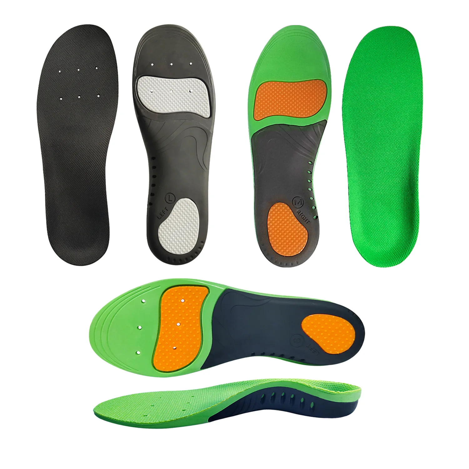 

Lechi Arch Correction Insole Flat Foot Pes Cavus Support Cross-Border Hot Selling Hot Sale Men and Women Shock Absorbing Insole