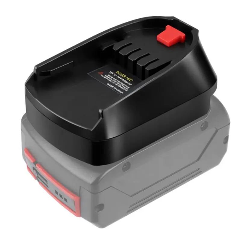 ABVG-2X Adapter Converter BOSB18C Use For 18V Li- Battery BAT618 On Home Lithium Electrical Power Tool
