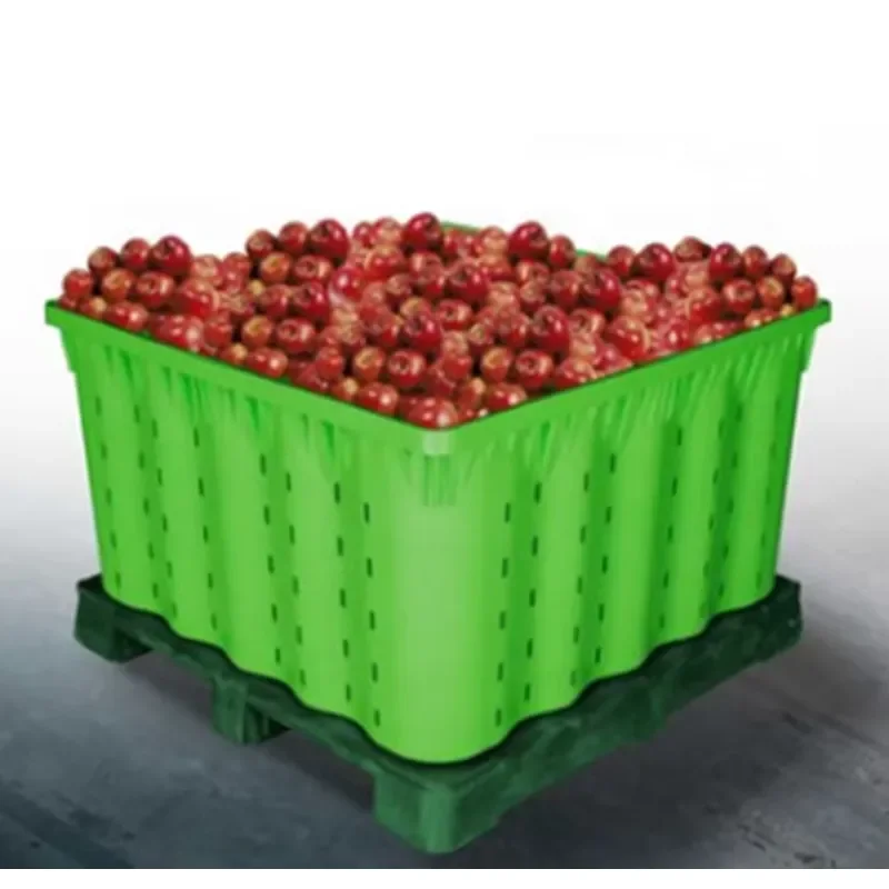 Food Grade Plastic Storage Box High Quality Ventilated Container for Kitchen Organization Durable Household Supplies Bin