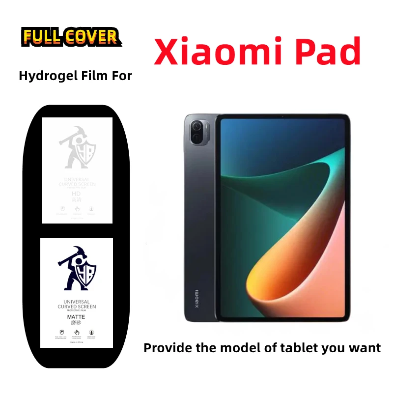 2 szt. Matowa folia hydrożelowa do Xiaomi Mi Pad 2 3 4 5 6 Pro 11.0 ochraniacz ekranu do Xiaomi Mi Pad 5 11.0 Mi Pad folia ochronna