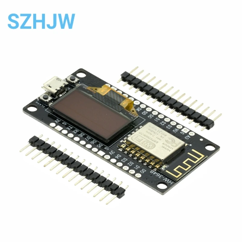 Nodemcu WiFi ESP8266 Development Board 0.96 Inch OLED Micro Type-C For Arduino