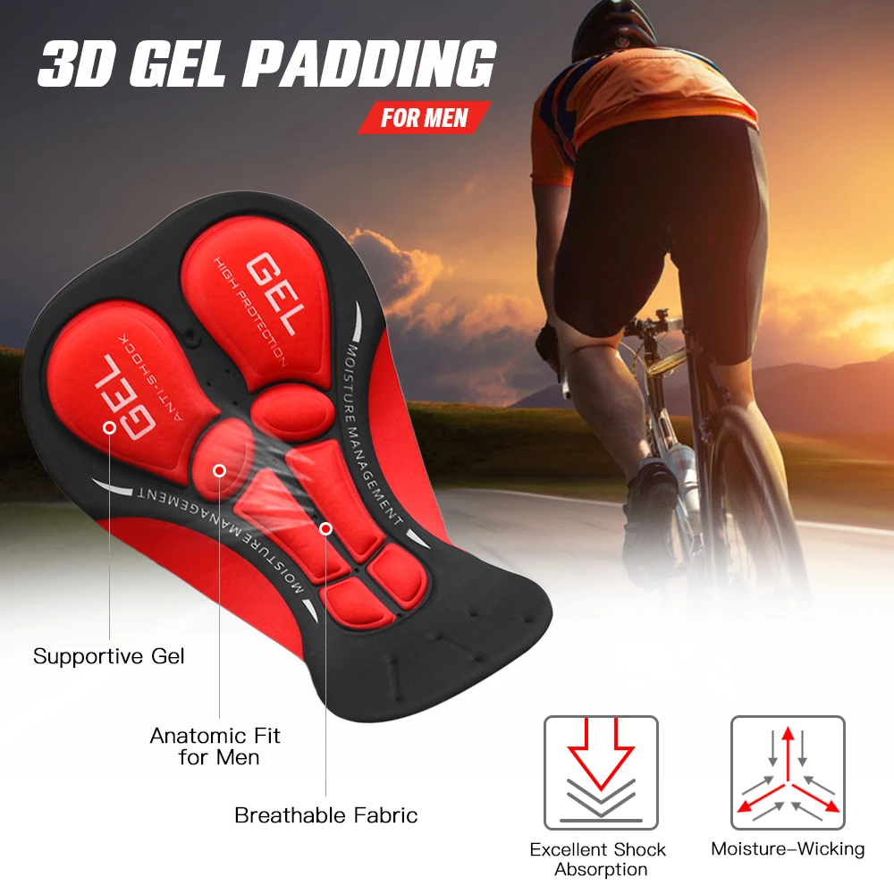 Padded Cycling Shorts - Erkek Bisiklet İç Çamaşırı Şortu Nefes