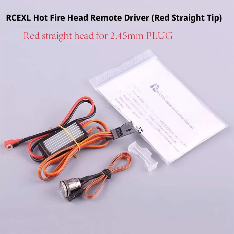 RCEXL new universal hot head driver igniter (split design, with indicator light) for RC Nitro Airplane
