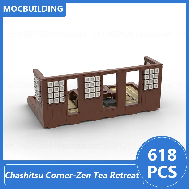 Zen Tea Retreat & Arrakeen Dune Palace Architecture Model Moc Building Blocks DIY Assemble Bricks Collection Display Toys Gifts