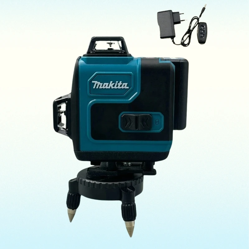 Imagem -05 - Makita Original de Alta Precisão 16 Linhas 360 Horizontal Vertical Nível Cruzado Luz Verde Laser de Alta Precisão Montado na Parede