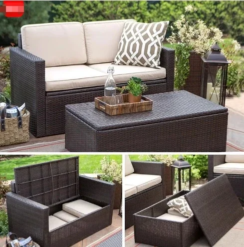 The product can be customized. Outdoor sofa, courtyard, balcony, leisure and storage