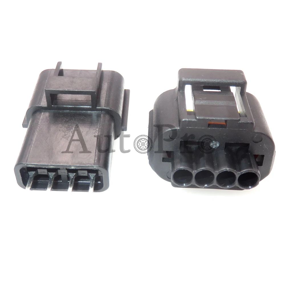 1 conjunto de 4 furos 178399-2 184046-1 automóvel pedal acelerador soquete fio à prova dwaterproof água com terminal carro pcb conector