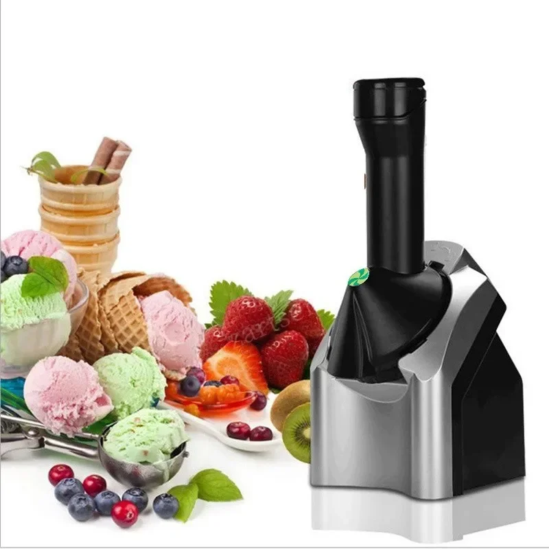 Electric Ice Cream Fruit Yogurt Maker Ice Cream Machine Household Mini Chocolate Fruit Ice Cream Making Machine Slush Machine