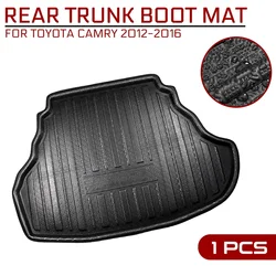 For Toyota Camry 2012 2013 2014 2015 2016 Car Floor Mat Carpet Rear Trunk Anti-mud Cover