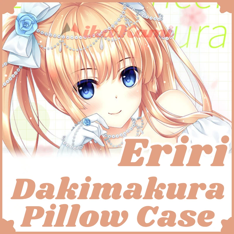 Eriri Spencer Sawamura Dakimakura Saenai Heroine Pillowcase Full Body Hugging Pillow Case Cushion Cover Home Bedding Decor HMA