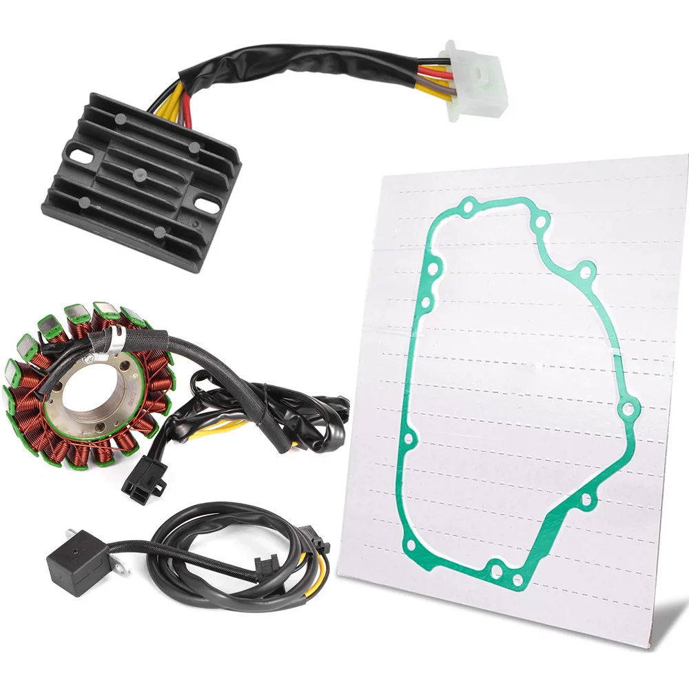 Stator Coil Regulator Gasket For Kawasaki EX250 Ninja EL250 Eliminator 250 252 250LX 250SE EX250 GPX250R GPX250R-II ZZR250