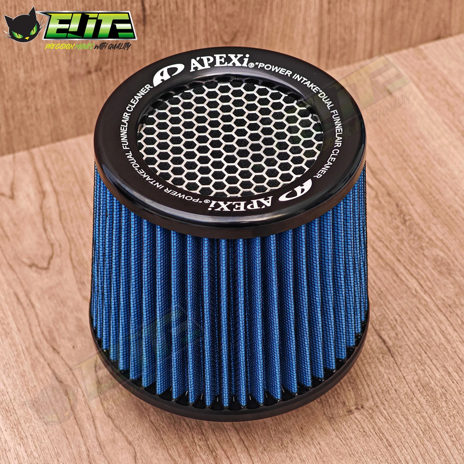 Apexi Universal Power Intake Air Filter 3inch 76mm Car Performance Cold Air Filter Cleaner Kit