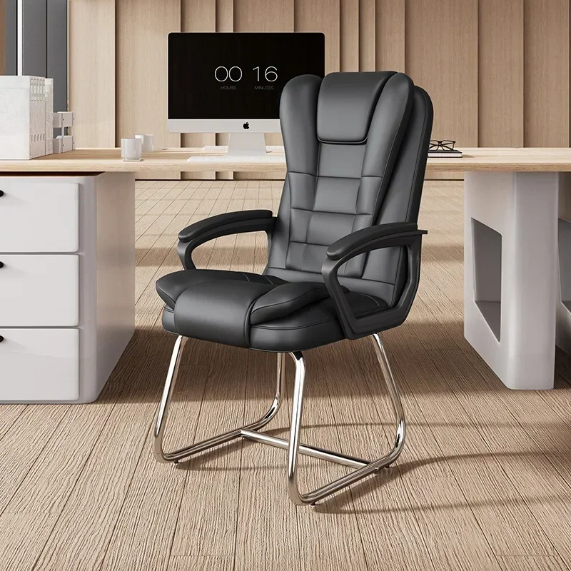 Household GoodsComputer Chair Home Office Chair Comfortable Conference Training Backrest Seat Arch Simple Mahjong Chair Premium
