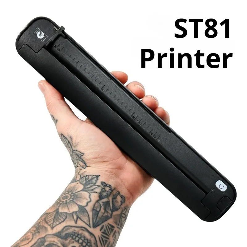 ST81 Tattoo Stencil Printer Transfer Machine USB Wireless Thermal Tattoo Copier Machine Smartphone Tattoo Studio Supply Tool