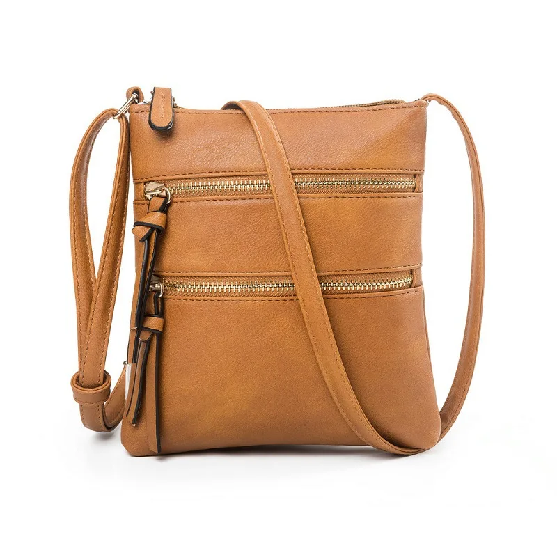 Multifunctional Messenger Bag Casual Multi Pocket Vertical Shoulder Bags for Womens Girls Fashion Crossbody Bag Outdoor Bag