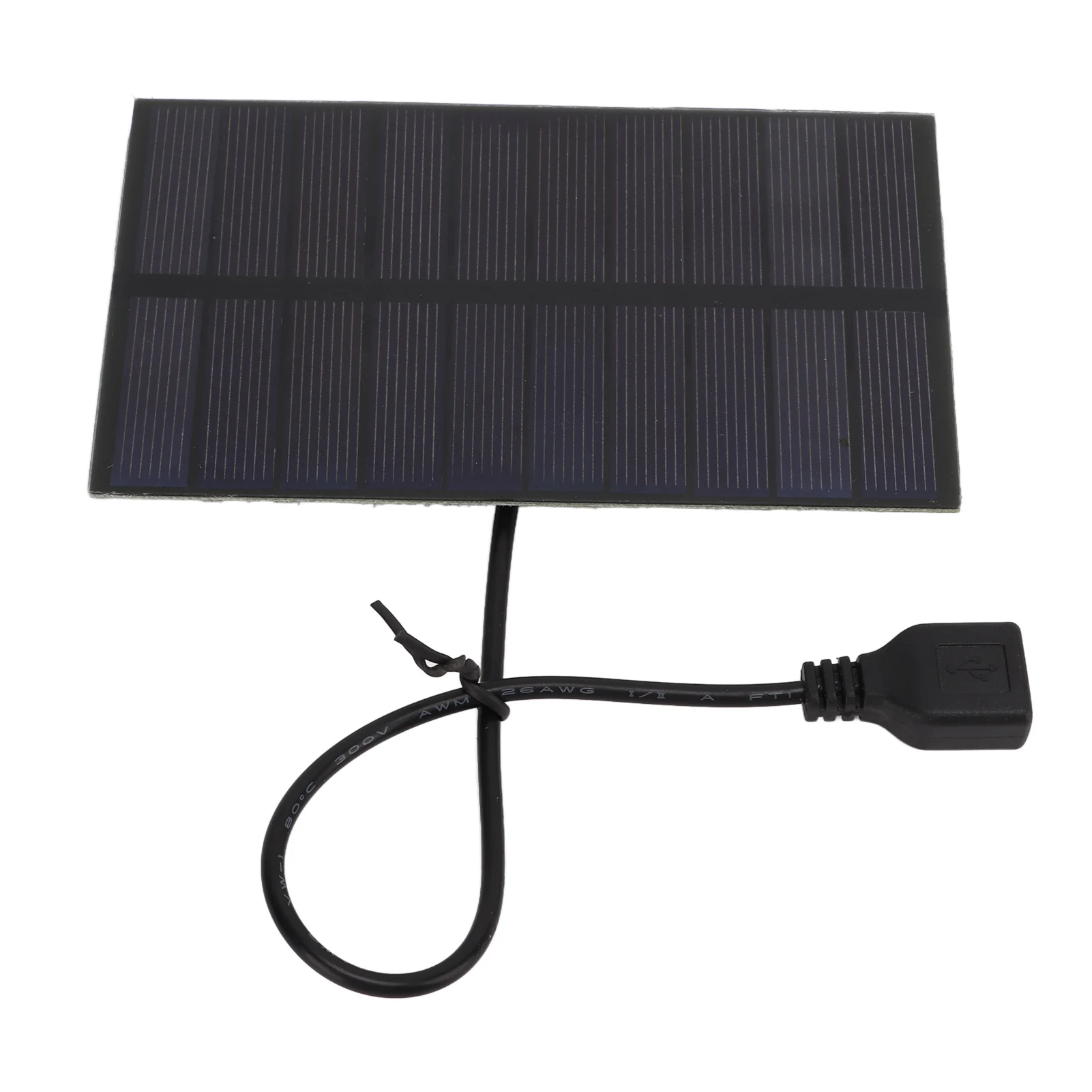 1.5W 5V Solar Panel Monocrystalline Silicon DIY Solar Panels Flexible Mini Solar Panel USB Output Interface 138 X 82mm