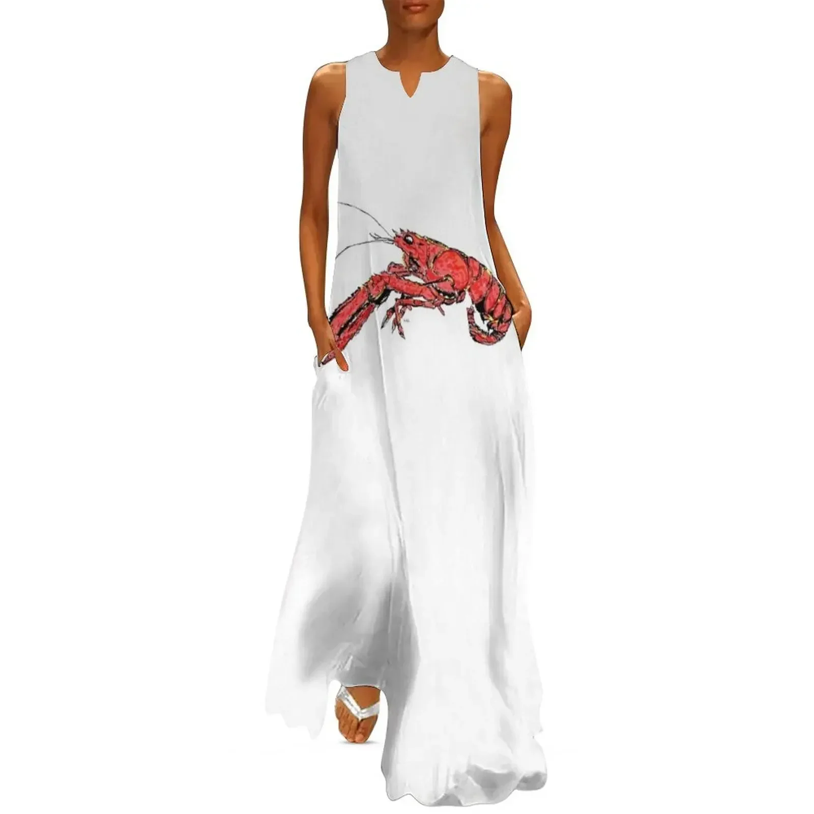 

Crawfish Long Dress dress for women wedding guest dress 2025 dresses for women 2025 luxury designer party women clothes