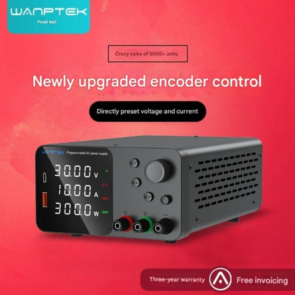 

High-precision Adjustable DC Regulated Power Supply Meter for Mobile Phone and Computer Repair, Aging and Electroplating