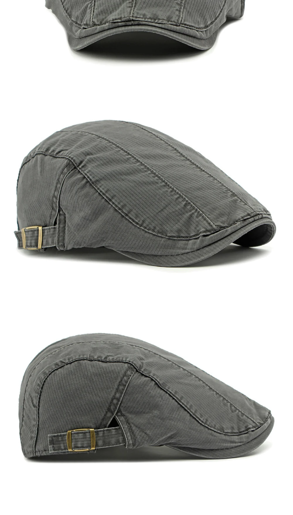 HT4771 Baskenmützen Frühling Sommer Sonnenhut Herren Damen Kappe Vintage Künstler Maler Baskenmütze Männlich Weiblich Ivy Flachmütze Verstellbare Baskenmütze – Detail 11